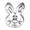 Kochwelt Entdecken<Städter Präge-Ausstecher Hasengesicht 5,5 cm silber
