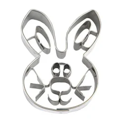 Kochwelt Entdecken<Städter Präge-Ausstecher Hasengesicht 5,5 cm silber