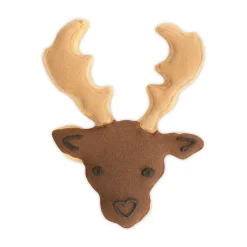 Kochwelt Entdecken|Backzubehör<Städter Präge-Ausstecher Hirschkopf 6 cm silber