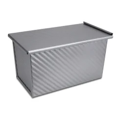 Backformen|Kochwelt Entdecken<Städter Toastbrotform mit Deckel 22x12x11 cm We love baking grau