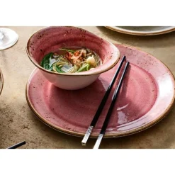 Speiseteller<Steelite Coupe Teller 30,5cm Craft Raspberry