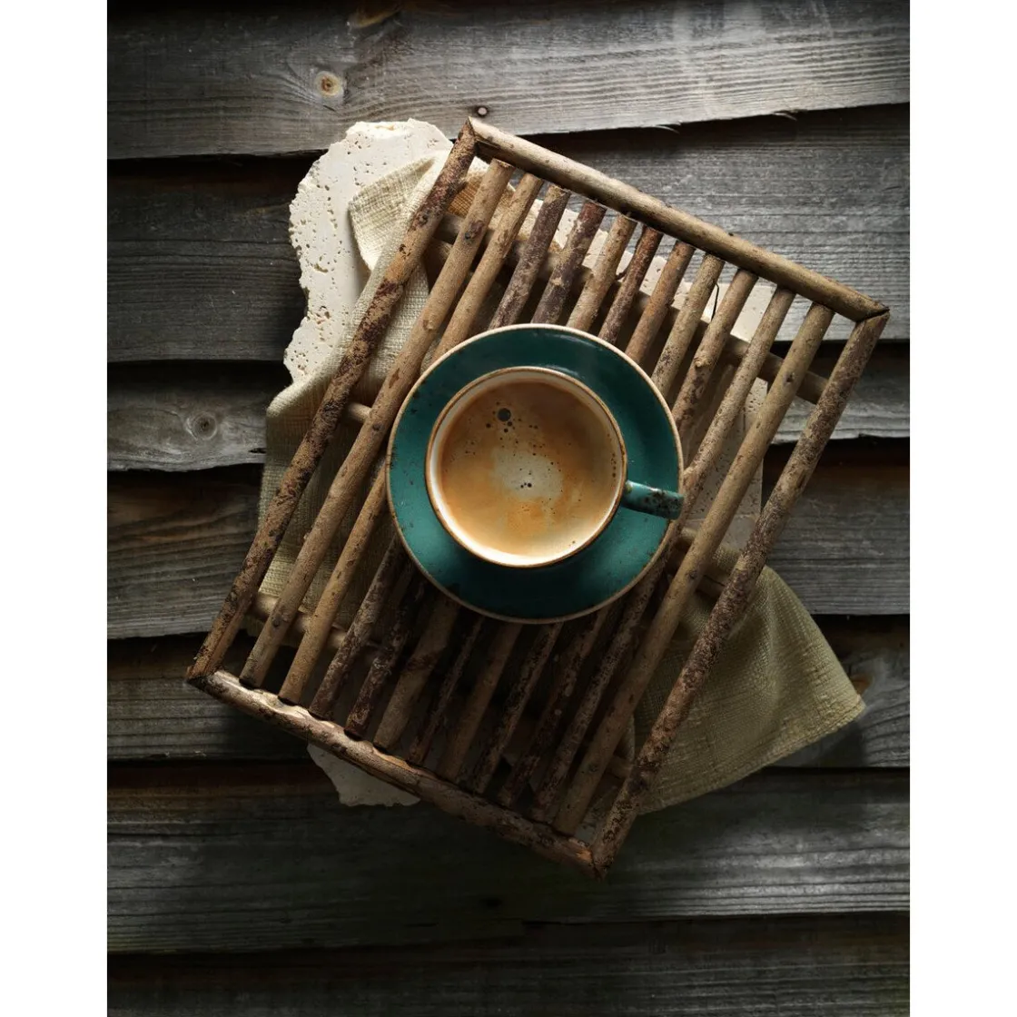 Steelite Espresso-Untertasse 12 cm Craft Blue