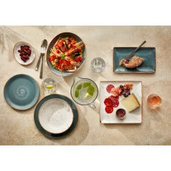 Servierplatten<Steelite Platte rechteckig 27x16,8cm 1130 Craft Blue