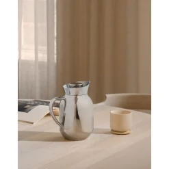 Thermoskannen<Stelton Isolierkanne 1,2 l Amphora Steel