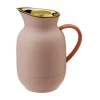 Thermoskannen<Stelton Isolierkanne 1,0 l Amphora Kaffee Soft Peach