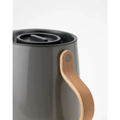 Stelton Isolierkanne 1,0 l Emma Tee hellgrau