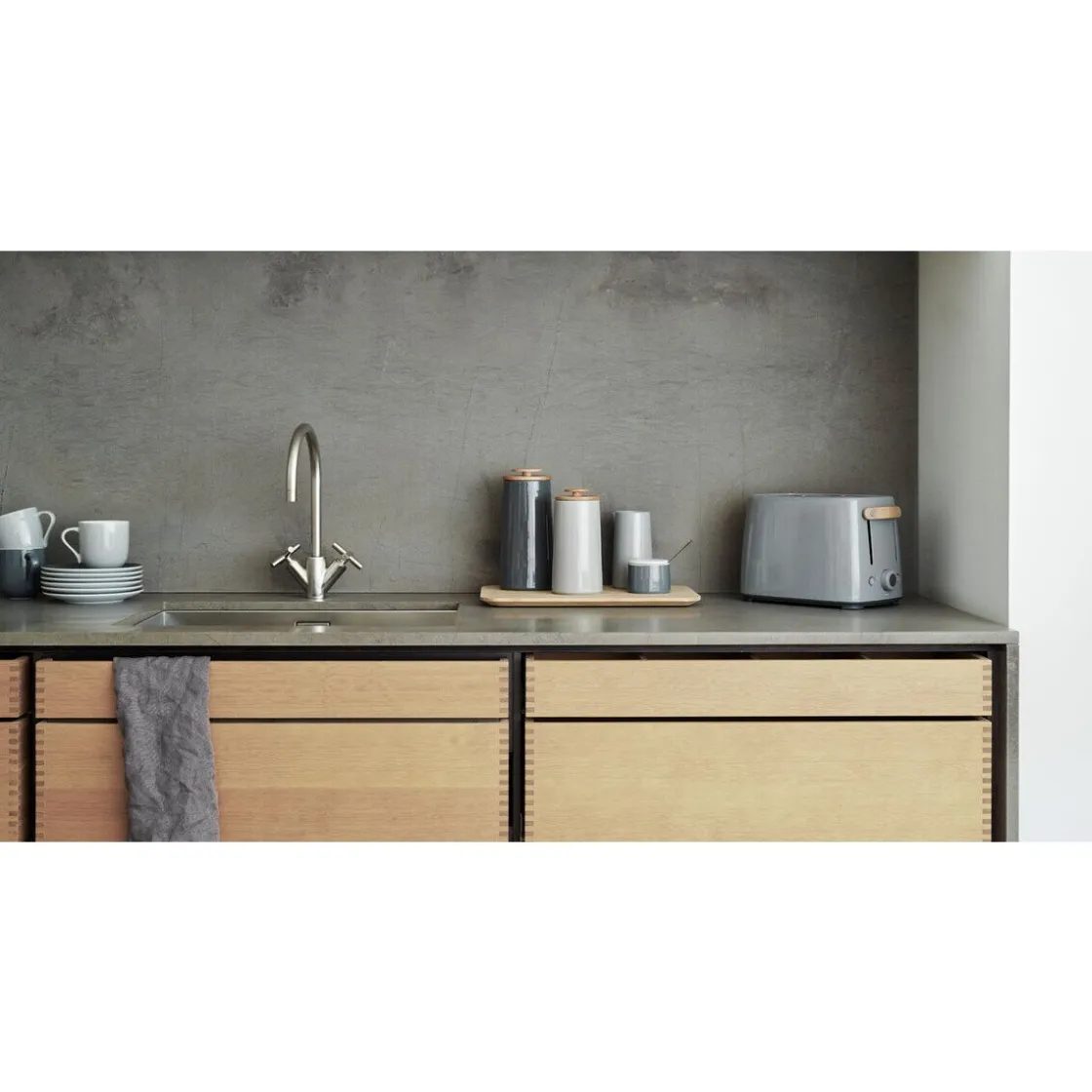 Toaster<Stelton Toaster 31x20x20 cm Emma grey