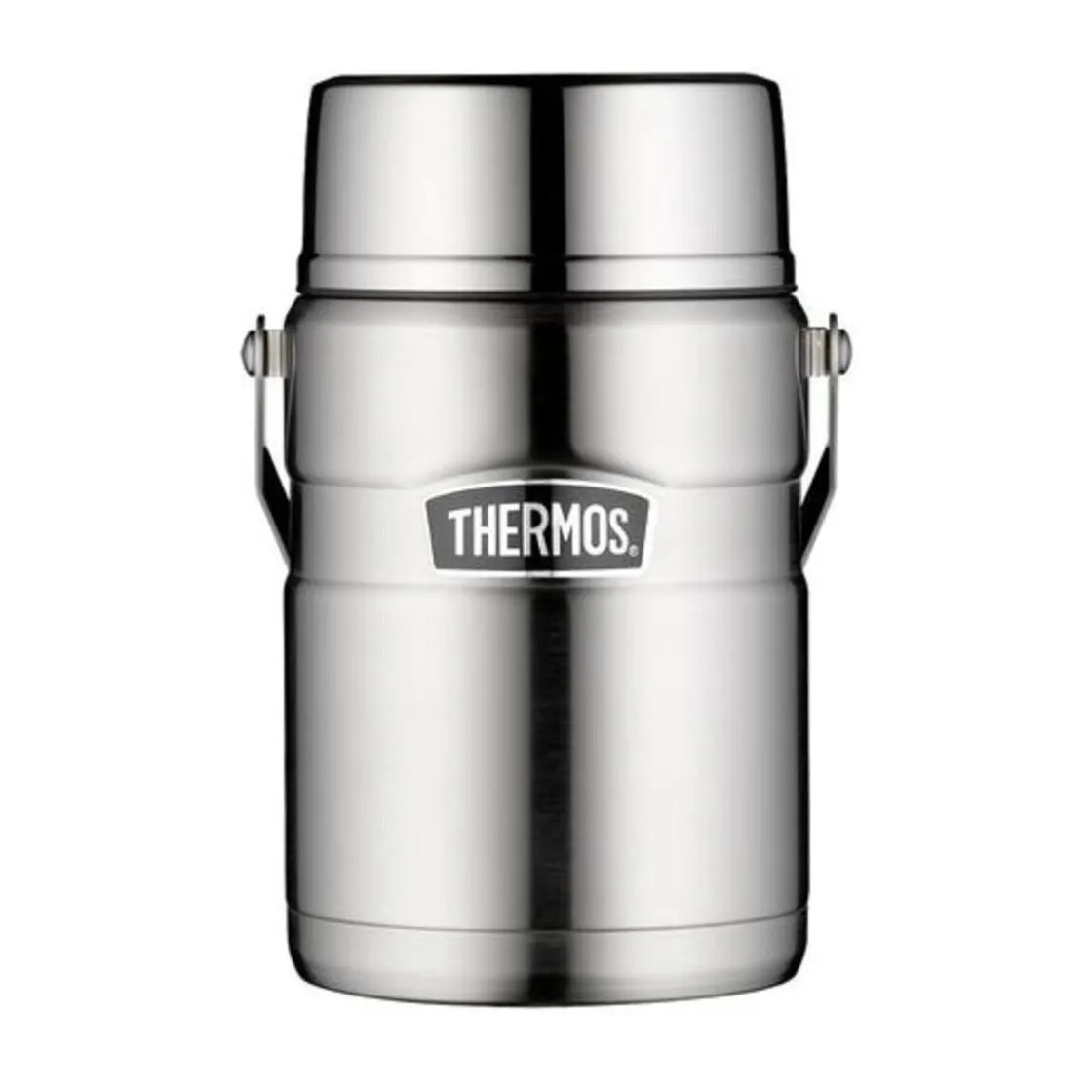 Thermobehälter<Thermos Isolier-Speisegefäß 1,2 l Stainlesse King Food Jar silber