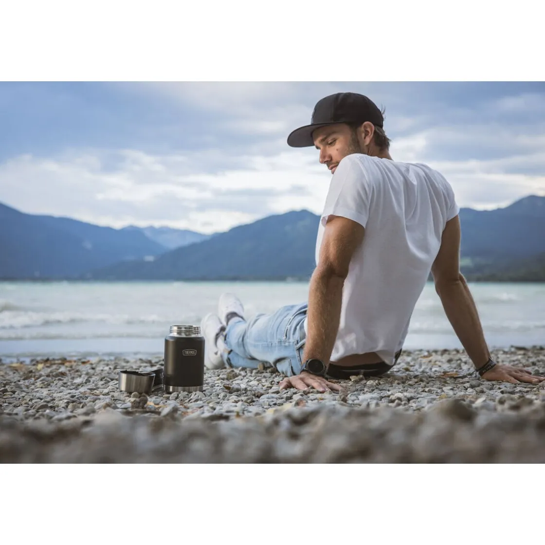 Thermos Isolier-Speisegefäß 0,71 l Icon Food Jar graphit matt