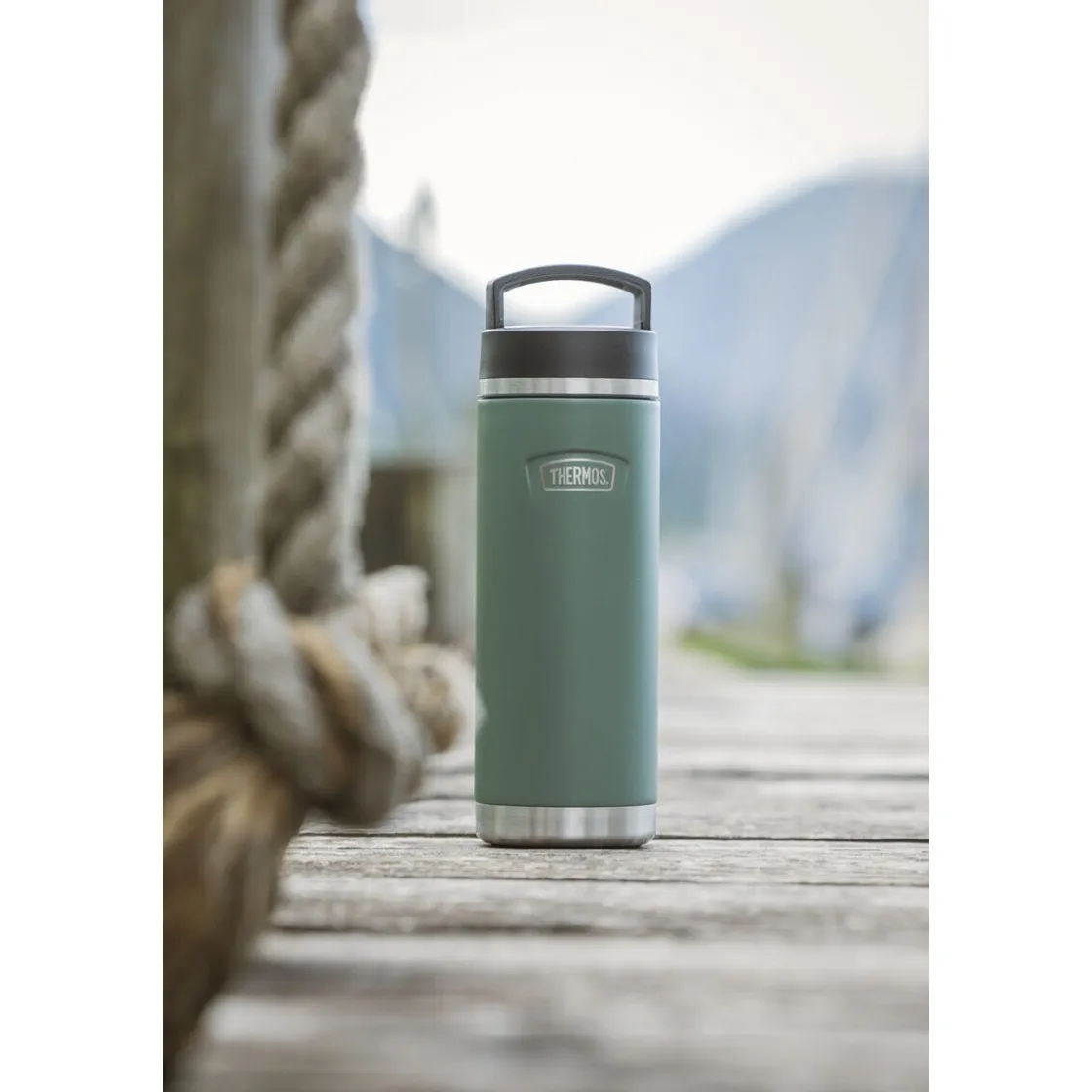 Trinkflaschen<Thermos flasche 0,71 l Icon Beverage Bottle dunkelgrün