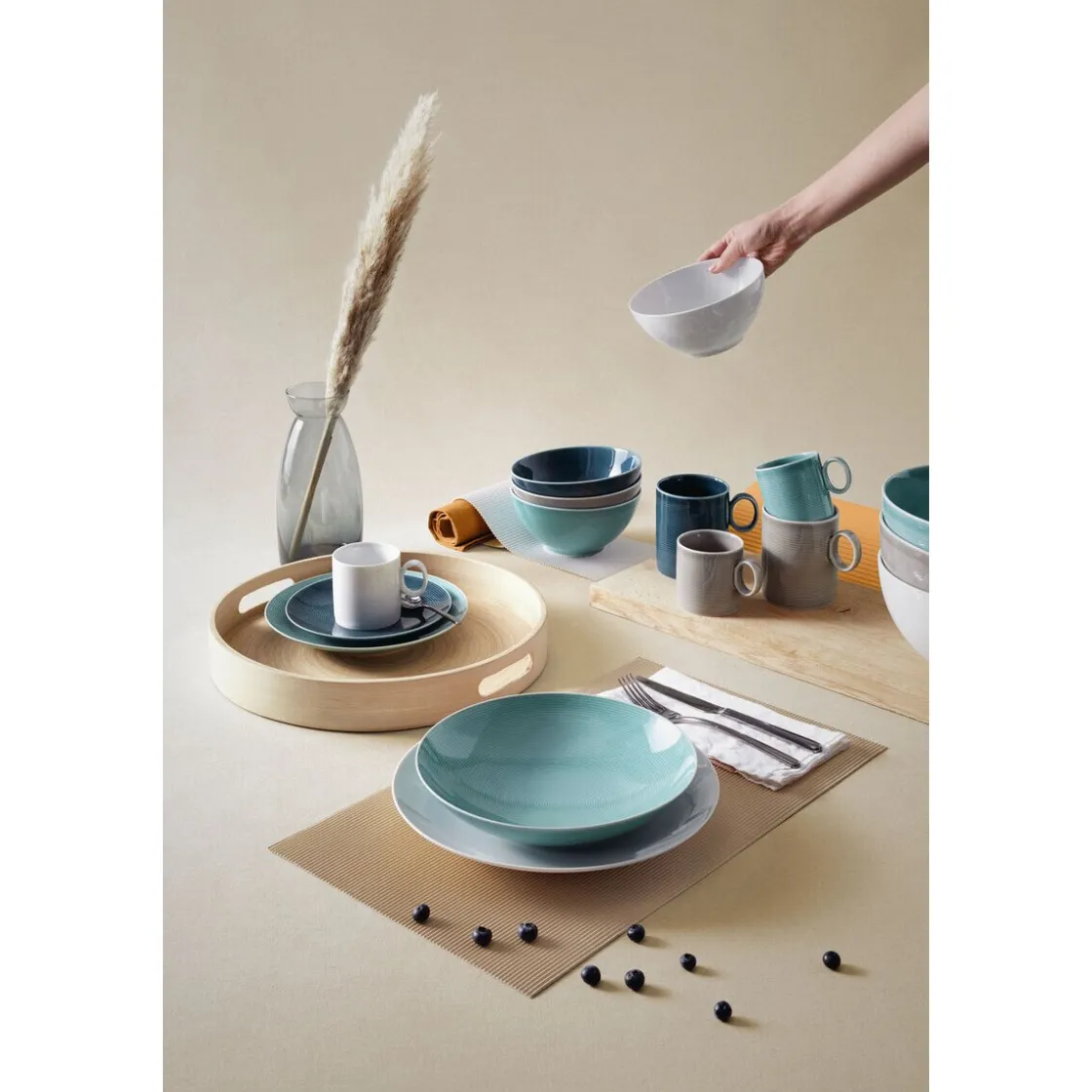 Becher<Thomas Becher m. H. groß Loft Colour Night Blue