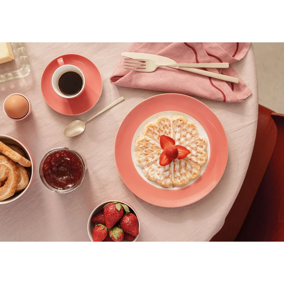 Thomas Frühstücksteller 22 cm Sunny Day Soft Red