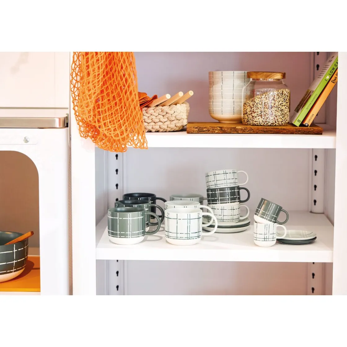 Becher<Thomas Henkelbecher 0,49 l Fun Karo light