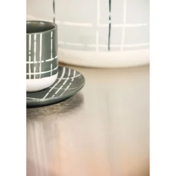 Becher<Thomas Henkelbecher 0,49 l Fun Karo dark