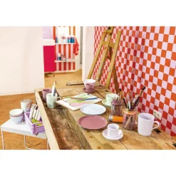 Becher<Thomas Henkelbecher 0,38 l Tric Lilac Cloud