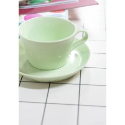 Kaffeeuntertassen|Teeuntertassen<Thomas Kaffee/Tee-Untertasse 15 cm Tric Lime Cream