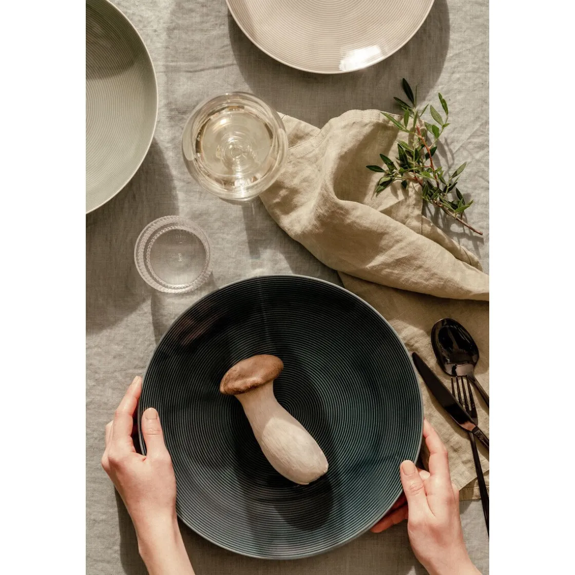 Speiseteller<Thomas Speiseteller 28 cm Loft Colour Night Blue