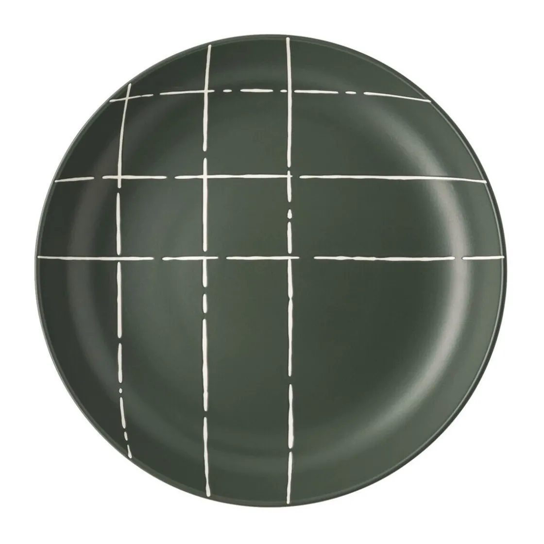 Thomas Teller tief 23 cm Fun Karo dark