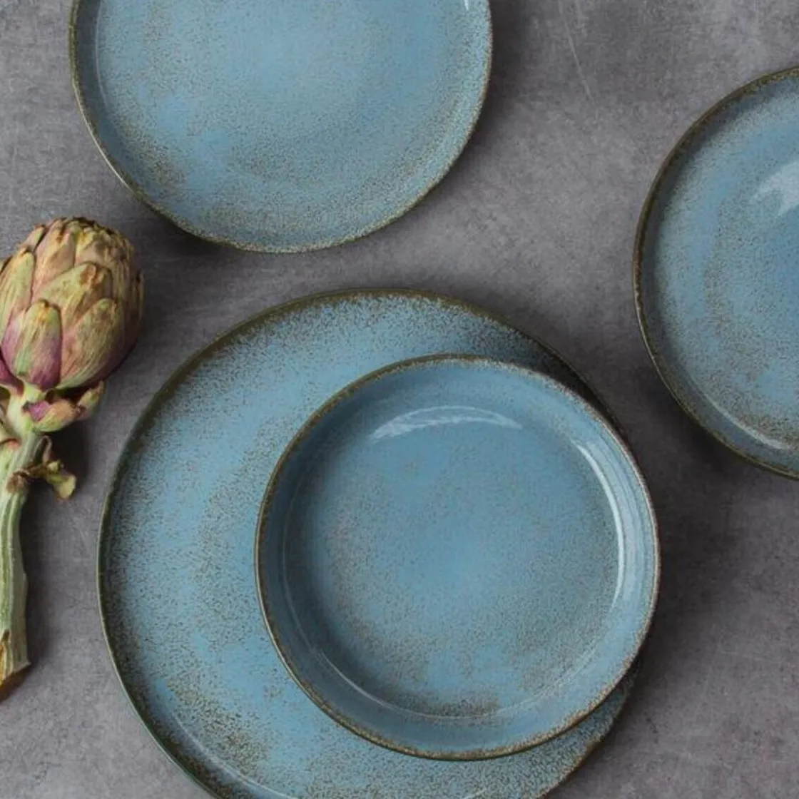 Tischwelt Frühstücksteller 20 cm Marrakesch Agave