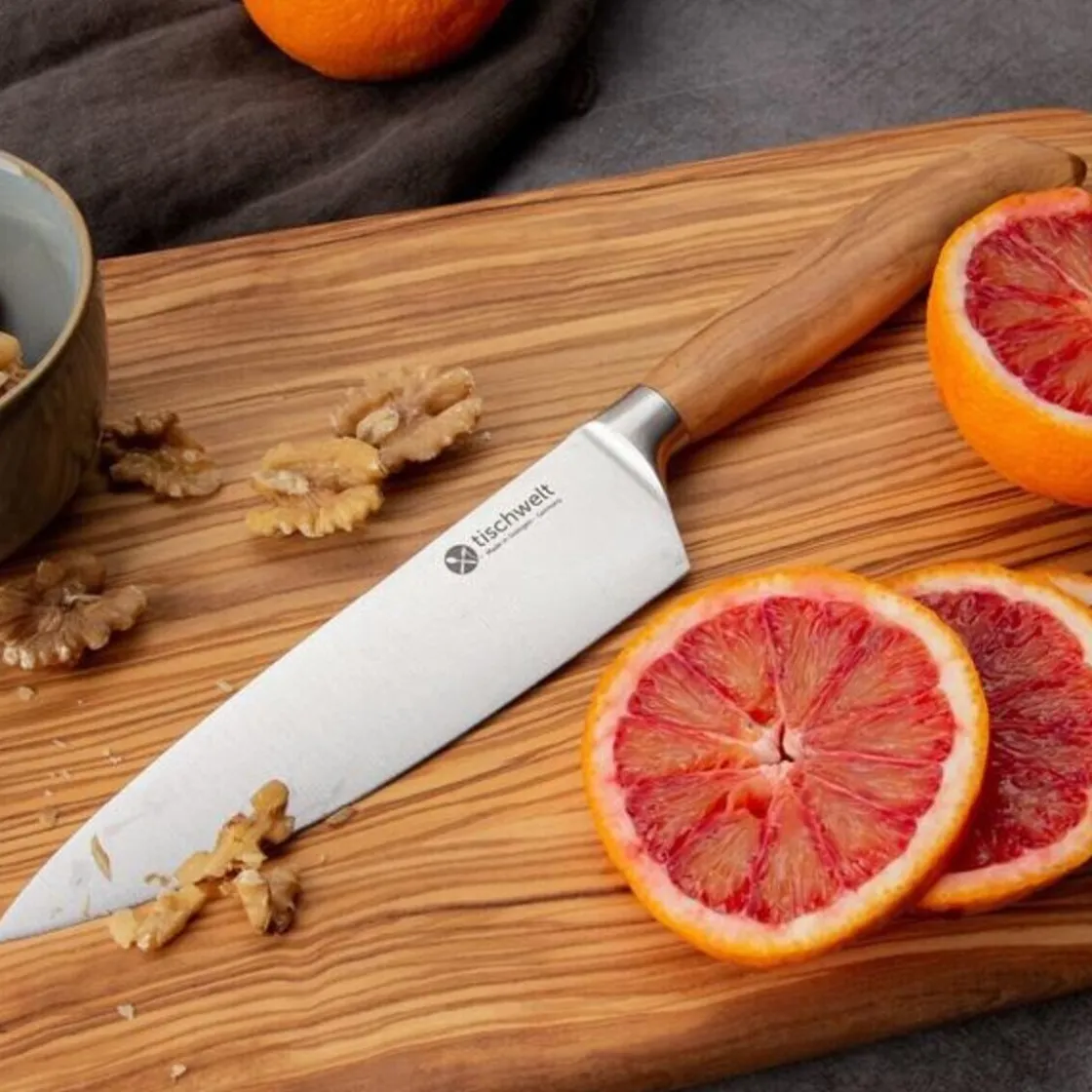Tischwelt Kochmesser 16 cm Nature
