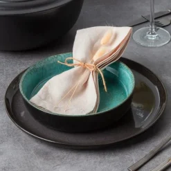 Tischwelt Schale 19 cm Marrakesch Aqua