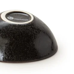 Tischwelt Schälchen 12x10 cm Java schwarz