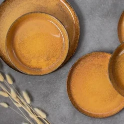 Speiseteller<Tischwelt Speiseteller 27 cm Marrakesch Safran