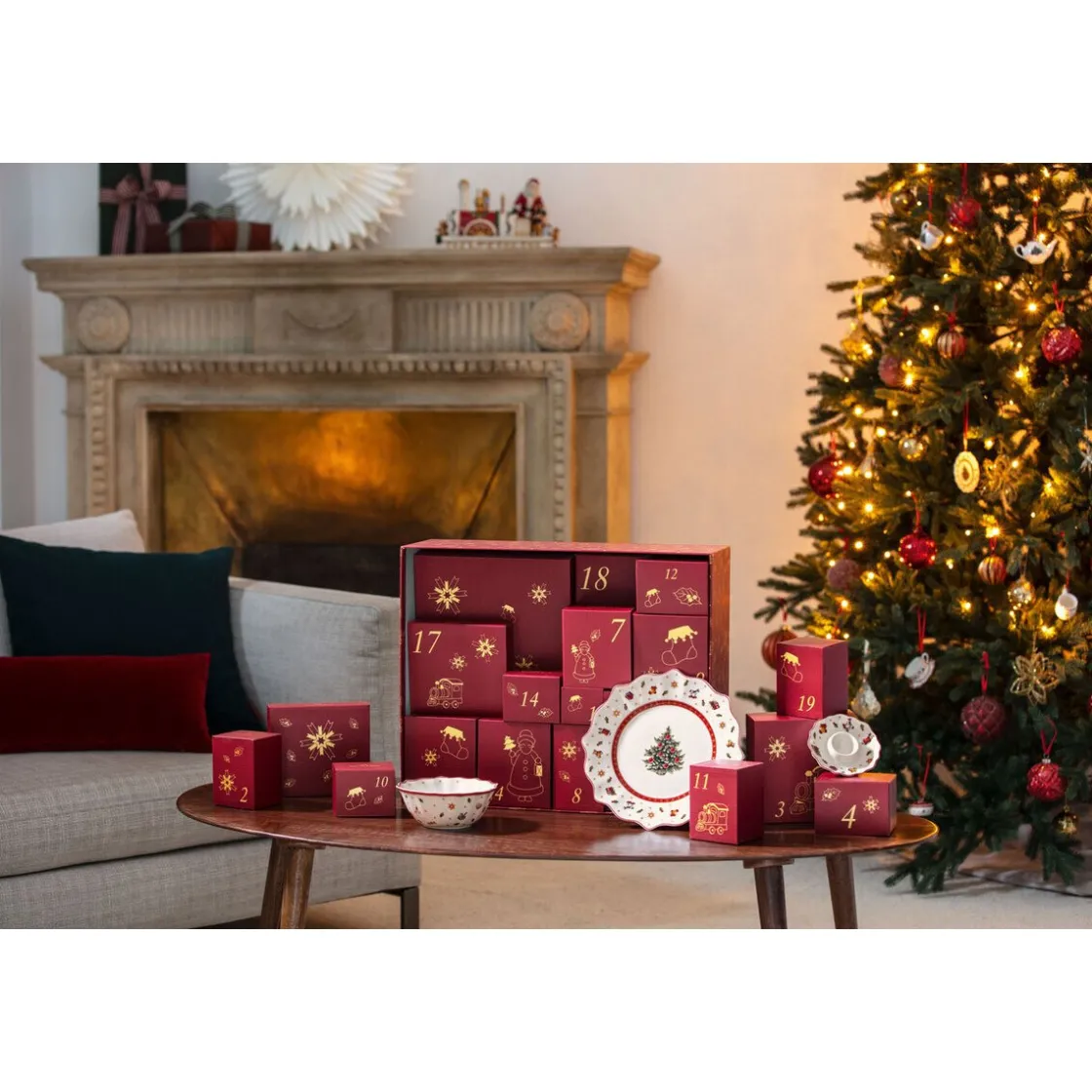 Villeroy & Boch Adventskalender 2025 49x40 cm Christmas Toys Memory