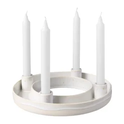 Weihnachten<Villeroy & Boch Adventskranz 26 cm Winter Glow