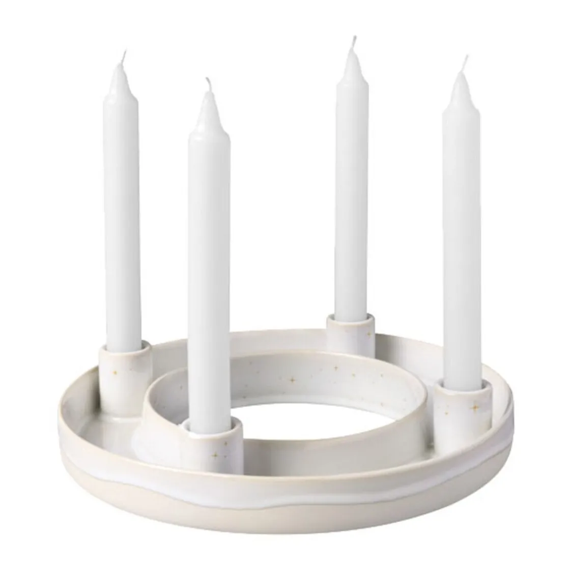 Weihnachten<Villeroy & Boch Adventskranz 26 cm Winter Glow