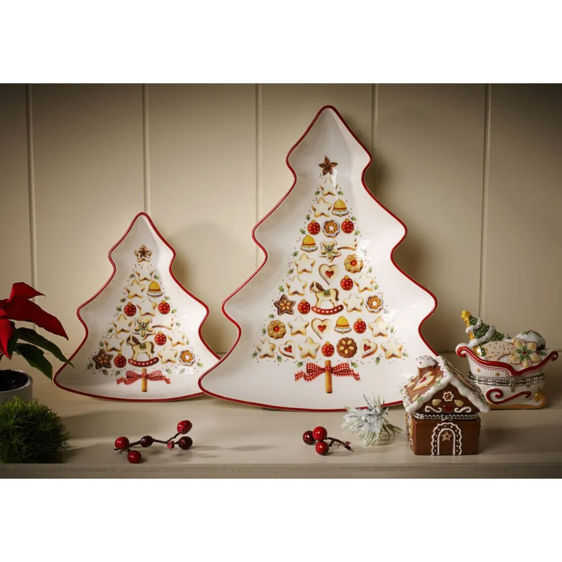 Weihnachten|Weihnachtsdekoration<Villeroy & Boch Baumschale 26,5cm gross Winter Bakery Delight Neue Form 2016