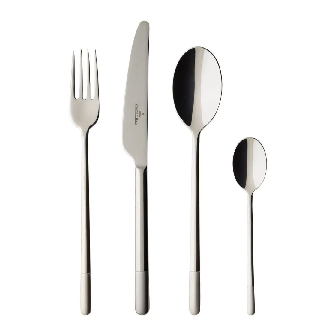 Besteck Set 6 Personen<Villeroy & Boch Besteck-Set 24-tlg. Ella Edelstahl satiniert