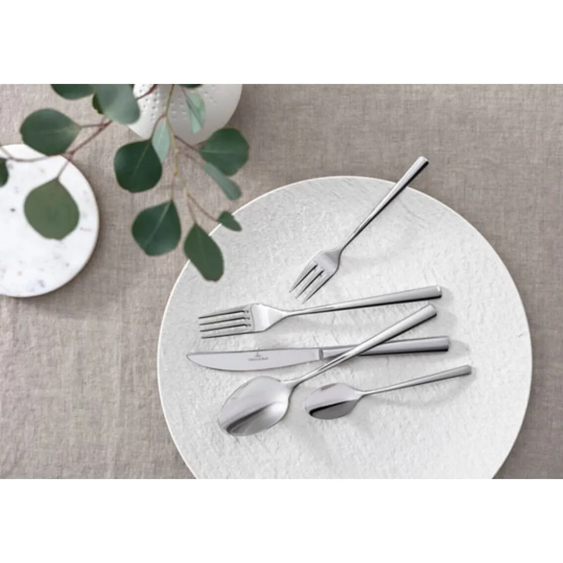 Besteck Set 6 Personen<Villeroy & Boch Besteck-Set 30-tlg. Piemont Edelstahl