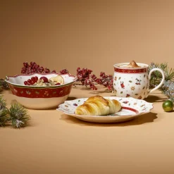 Weihnachten<Villeroy & Boch Breakfast for 2 weiss Set 6tlg. Toy's Delight