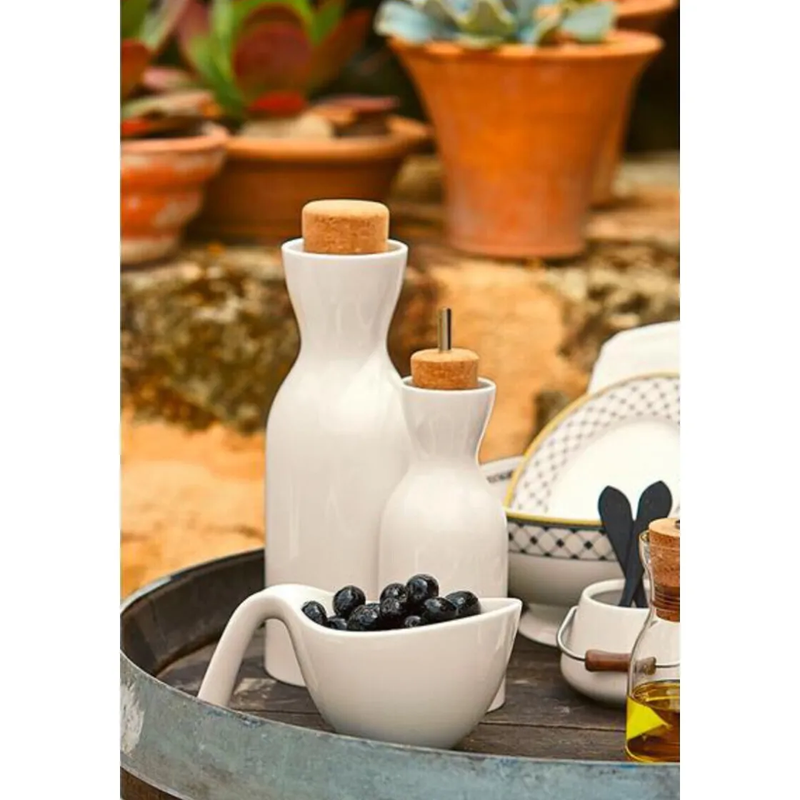Becher<Villeroy & Boch Cup mit Griff 0,33 l Flow