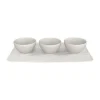Schalen|Thailändische Küche<Villeroy & Boch Dipschälchen-Set 4-tlg. Manufacture Rock blanc