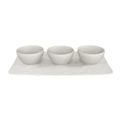 Schalen|Thailändische Küche<Villeroy & Boch Dipschälchen-Set 4-tlg. Manufacture Rock blanc