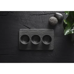 Thailändische Küche|Halloween<Villeroy & Boch Dipschälchen-Set 4-tlg. Manufacture Rock