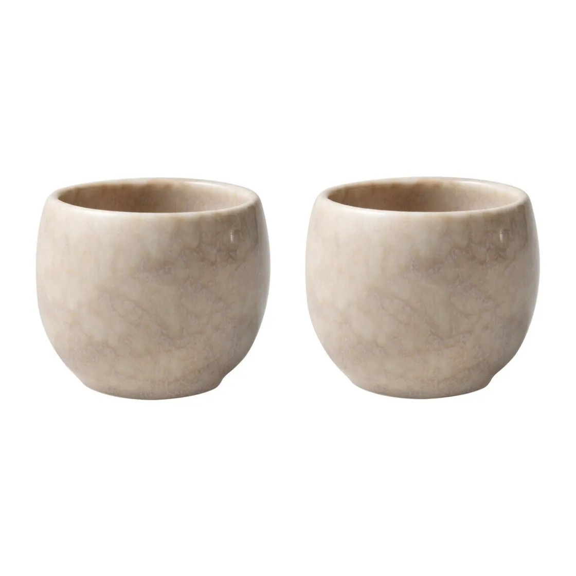 Villeroy & Boch Eierbecher 2er-Set Perlemor Home Sand