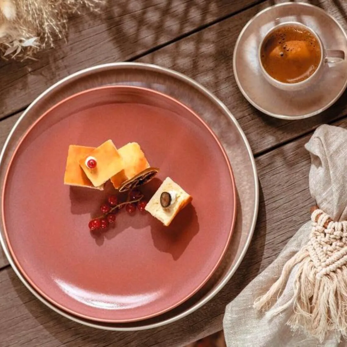 Villeroy & Boch Espresso-Untertasse 12 cm Perlemor Sand