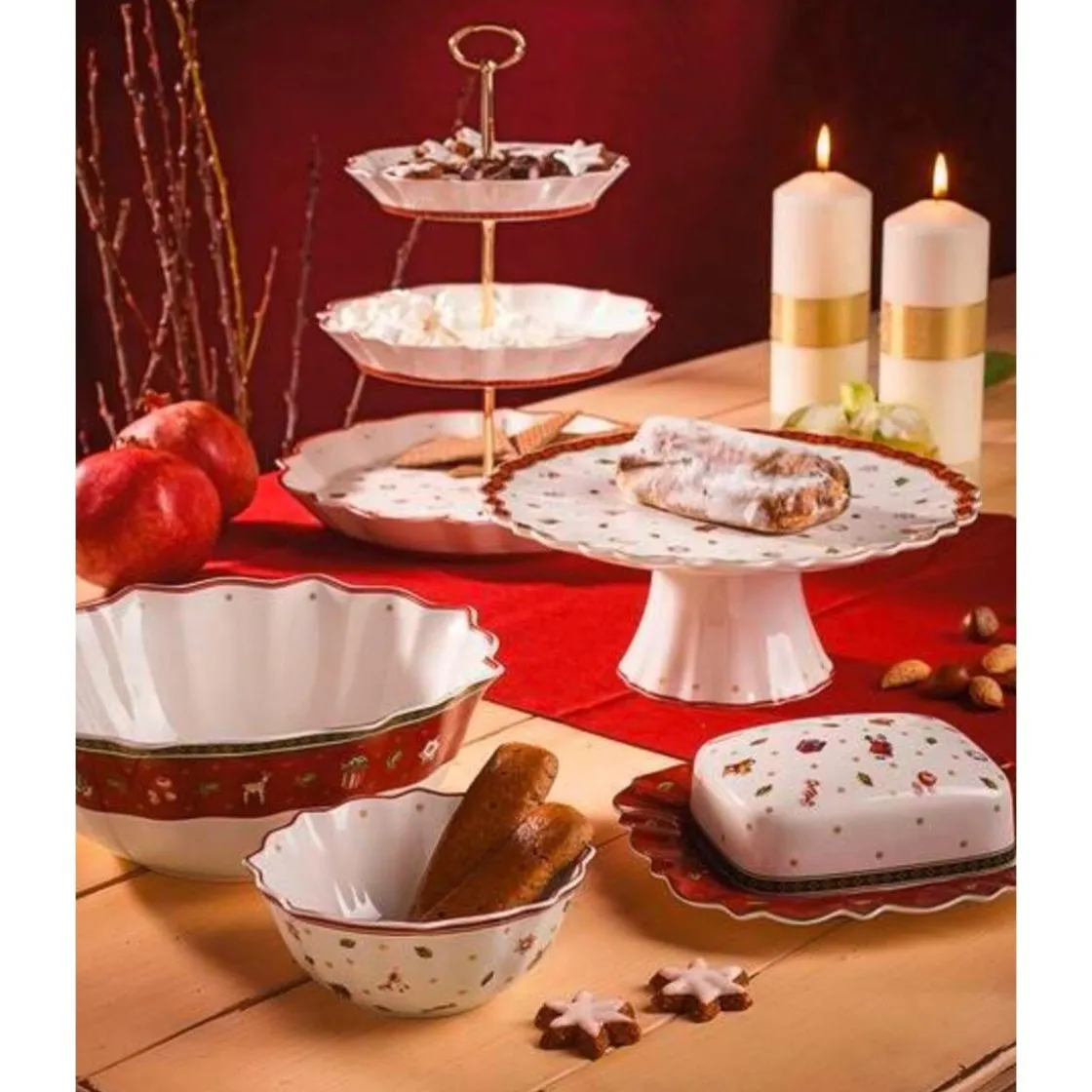 Weihnachten|Weihnachtsgeschirr<Villeroy & Boch Etagere 33 cm Toy's Delight