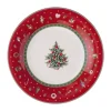 Dessertteller|Weihnachtsgeschirr<Villeroy & Boch Frühstücks-/Dessertteller 22 cm Toy’s Delight Specials rot