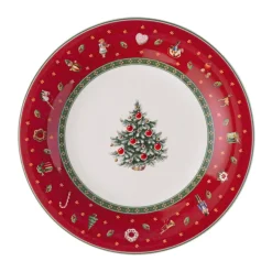 Dessertteller|Weihnachtsgeschirr<Villeroy & Boch Frühstücks-/Dessertteller 22 cm Toy’s Delight Specials rot