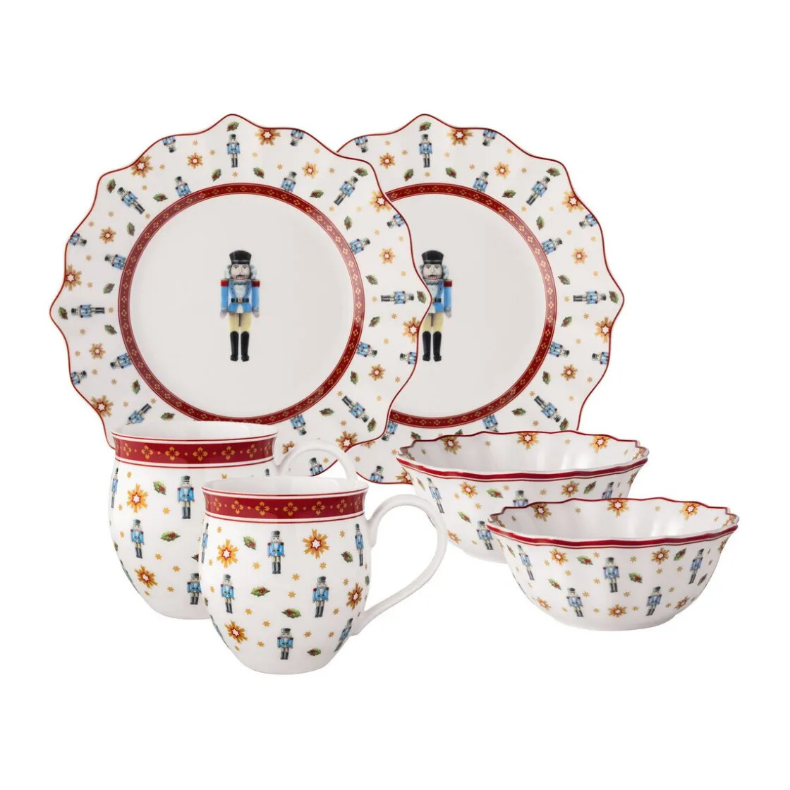 Villeroy & Boch Frühstücksset Nussknacker 6-tlg. Toy’s Delight