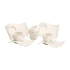 Cappuccinotassen<Villeroy & Boch Frühstücksset 8-tlg. NewWave Caffè