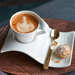 Cappuccinotassen<Villeroy & Boch Frühstücksset 8-tlg. NewWave Caffè