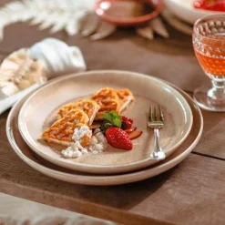 Villeroy & Boch Frühstücksteller 24 cm Perlemor Sand