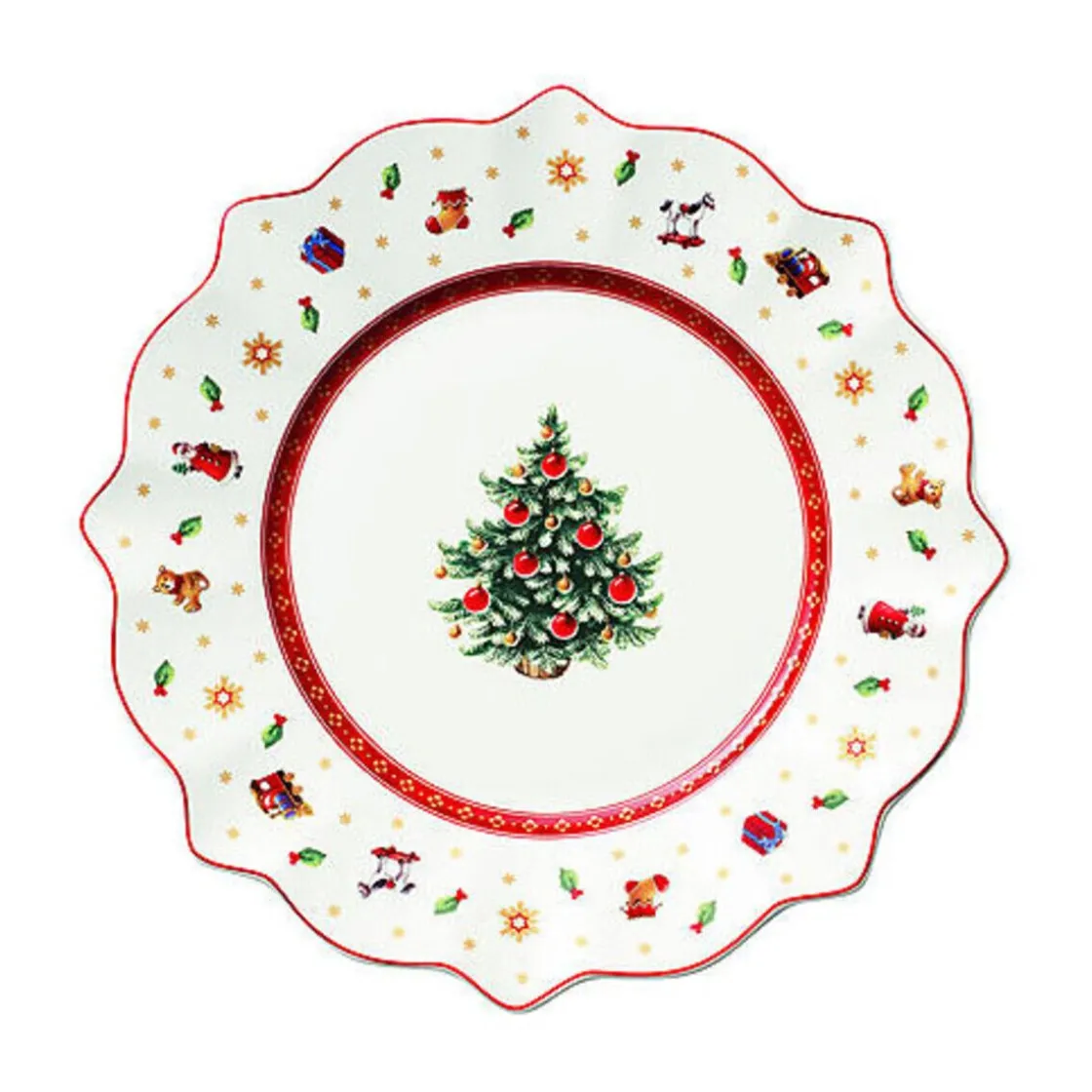 Weihnachten<Villeroy & Boch Frühstücksteller 24 cm Toy's Delight weiß
