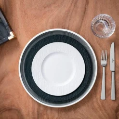 Villeroy & Boch Frühstücksteller 22 cm Manufacture Rock blanc