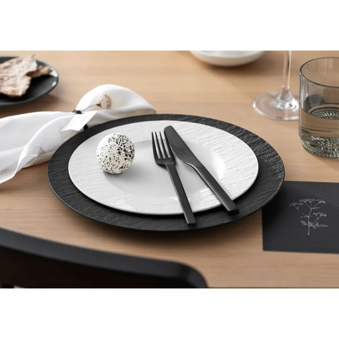 Villeroy & Boch Frühstücksteller 22 cm Manufacture Rock blanc